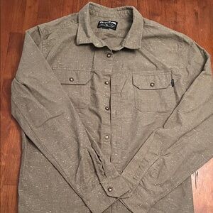 Dakine Men’s Olive Button-Up Shirt XL